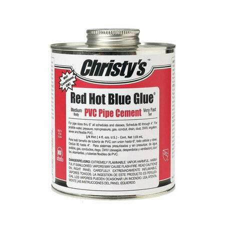 THRIFCO PLUMBING 4 OZ CHRISTY'S RED HOT BLUE 6622230